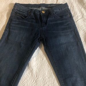 Blank nyc, dark wash skinny jeans